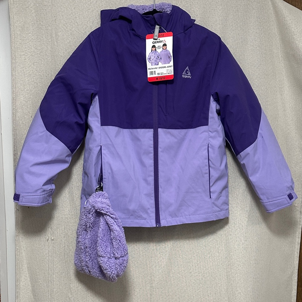 Gerry Weber Purple Kids Puffer Jacket